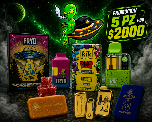 5 pz 🍯 por 2,000