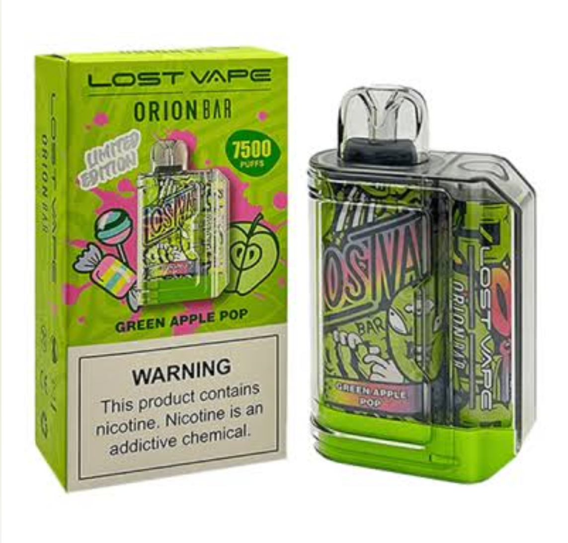 Orión bar 7500 puffs