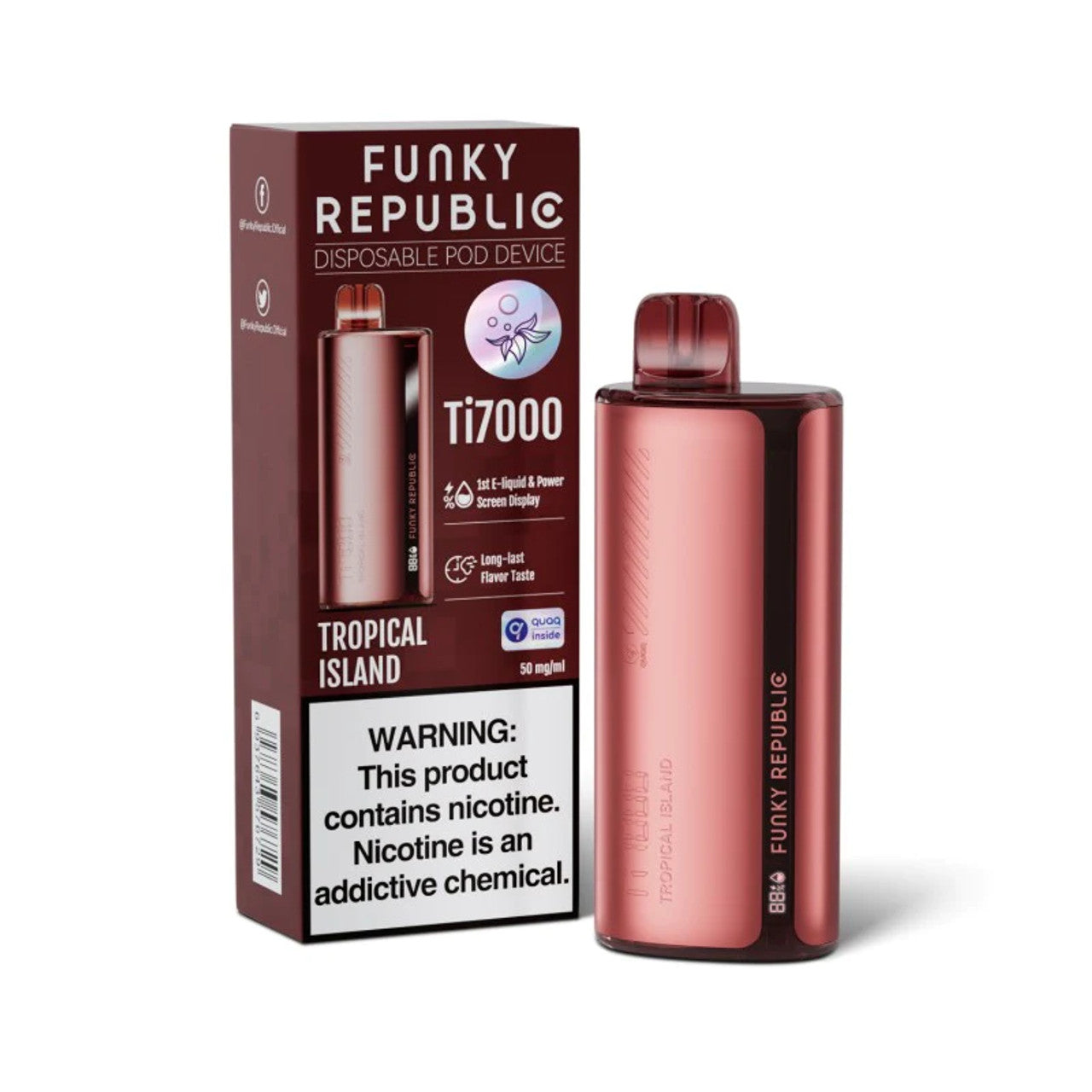 Funky Republic 7,000 puffs